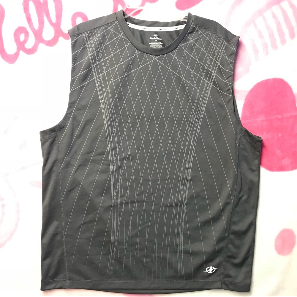 Nordic Track Dri Fit Sleeveless Workout T Shirt XL